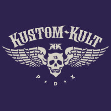 Load image into Gallery viewer, KUSTOM KULT LOGO - Short Sleeve Tee - Purple