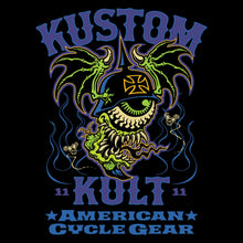 Load image into Gallery viewer, BLOODSHOT BARON > CYCLE~ Purple & Lyme - Hoodie - Black