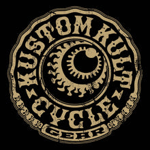 Load image into Gallery viewer, CYCLE GEAR ~ Bone- Long Sleeve Tee - Black