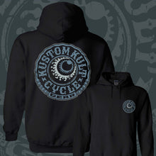 Load image into Gallery viewer, CYCLE GEAR ~ Slate Blue - Hoodie - Black