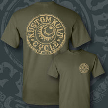 Load image into Gallery viewer, CYCLE GEAR ~ Bone - Short Sleeve Tee - Military