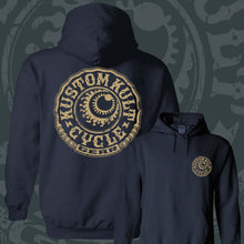 Load image into Gallery viewer, CYCLE GEAR ~ Bone - Hoodie - Navy