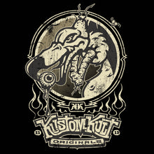 Load image into Gallery viewer, BUZZ KILL ~ Bone - Short Sleeve Tee - Black