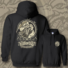 Load image into Gallery viewer, BUZZ KILL ~ Bone - Hoodie - Black