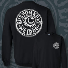 Load image into Gallery viewer, WEIRDO USA ~ White - Crew Sweatshirt - Black