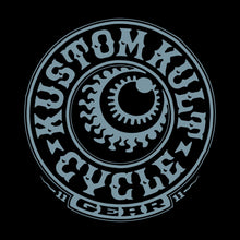 Load image into Gallery viewer, CYCLE FREAK ~ Orange 'N Blu - Hoodie - Black