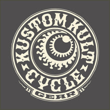 Load image into Gallery viewer, CYCLE FREAK ~ Bone - Short Sleeve Tee - Dark Gray