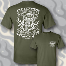 Load image into Gallery viewer, CHEAT DEATH ~ WHITE - Short Sleeve Tee - ARMY