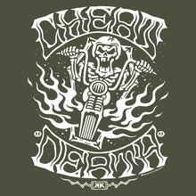 Load image into Gallery viewer, CHEAT DEATH ~ WHITE - Short Sleeve Tee - ARMY