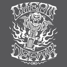 Load image into Gallery viewer, CHEAT DEATH ~ WHITE - Hoodie - DARK GRAY