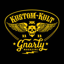 Load image into Gallery viewer, CHEAT DEATH ~ YELLOW - Short Sleeve Tee - BLACK