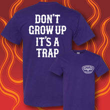 Load image into Gallery viewer, DON'T GROW UP - Short Sleeve Tee - PURPLE