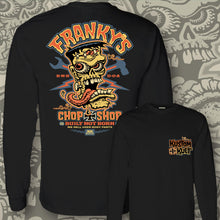 Load image into Gallery viewer, FRANKY ~ 3 COLOR SHOCK - Long Sleeve Tee - BLACK