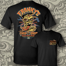 Load image into Gallery viewer, FRANKY ~ 3 COLOR SHOCK - Short Sleeve Tee - BLACK