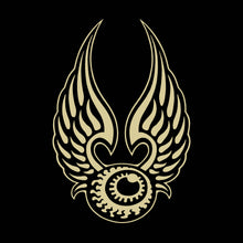 Load image into Gallery viewer, FLYING EYEBALL ~ Old Bone - Short Sleeve Tee - Black