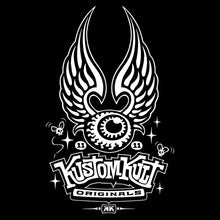 Load image into Gallery viewer, FLYING EYEBALL ~ White - Short Sleeve Tee - Black