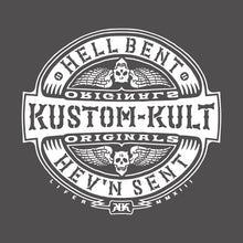 Load image into Gallery viewer, HELLBENT RIDER ~ White - Short Sleeve Tee - Dark Gray