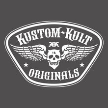 Load image into Gallery viewer, HELL BENT BADGE ~ White - Short Sleeve Tee - Dark Gray