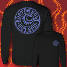 Load image into Gallery viewer, HOT ROD GEAR ~ Purple - Long Sleeve Tee - BLACK