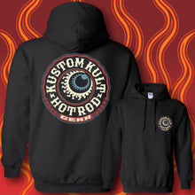 Load image into Gallery viewer, HOT ROD GEAR ~ Red White & Blue - Hoodie - Black