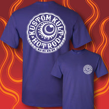 Load image into Gallery viewer, HOT ROD GEAR ~ White - Short Sleeve Tee - Purple