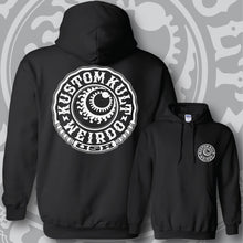 Load image into Gallery viewer, WEIRDO USA ~ White - Hoodie - Black