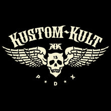 Load image into Gallery viewer, IRON KROSS ~ BLUE - Short Sleeve Tee - Black