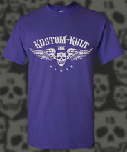 Load image into Gallery viewer, KUSTOM KULT LOGO - Long Sleeve Tee - Purple