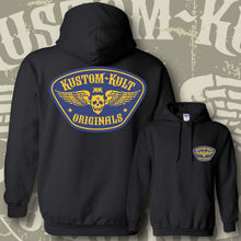 Load image into Gallery viewer, KKO LOGO BADGE ~ Purple - Hoodie - Black