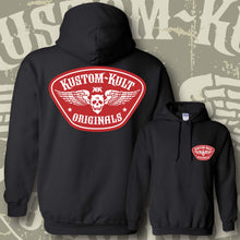 Load image into Gallery viewer, KKO LOGO BADGE ~ Red - Hoodie - Black