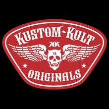 Load image into Gallery viewer, KKO LOGO BADGE ~ Red - Hoodie - Black