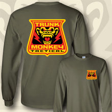 Load image into Gallery viewer, TRUNK MONKEY TACTICAL- Red & Yellow - Long Sleeve Tee - Military