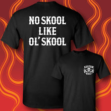 Load image into Gallery viewer, NO SKOOL LIKE OL' SKOOL - Short Sleeve Tee - Black