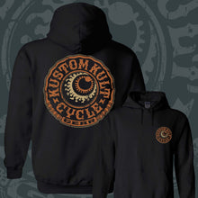 Load image into Gallery viewer, CYCLE GEAR ~ Burnt Orange - Hoodie - Black