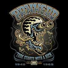 Load image into Gallery viewer, THE PANMAN ~ BONEKICKER BLUE - Long Sleeve Tee - Black