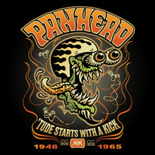 Load image into Gallery viewer, THE PANMAN ~ BURNT ORANGE- Long Sleeve Tee - Black