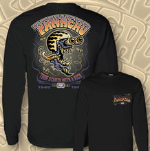 Load image into Gallery viewer, THE PANMAN ~ SUNSET RIDE- Long Sleeve Tee - Black