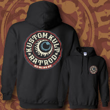 Load image into Gallery viewer, RAT ROD GEAR ~ Red White 'n Blue - Hoodie - Black