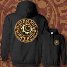 Load image into Gallery viewer, RAT ROD GEAR ~ RUST - Hoodie - Black