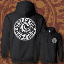 Load image into Gallery viewer, RAT ROD GEAR ~ WHITE - Hoodie - Black
