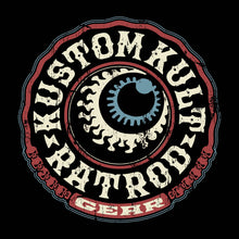 Load image into Gallery viewer, RAT ROD GEAR ~ Red White 'n Blue - Short Sleeve Tee - Black