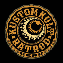 Load image into Gallery viewer, RAT ROD GEAR ~ Rust - Long Sleeve Tee - BLACK