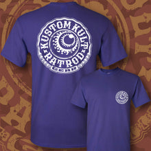 Load image into Gallery viewer, RAT ROD GEAR ~ White - Short Sleeve Tee - Purple