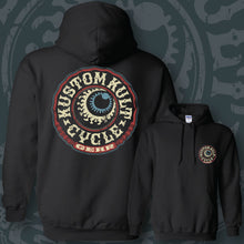 Load image into Gallery viewer, CYCLE GEAR ~ Red White & Blue - Hoodie - Black