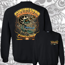 Load image into Gallery viewer, SHOVELHEAD ZED ~ Full Color - Crew Neck - BLACK