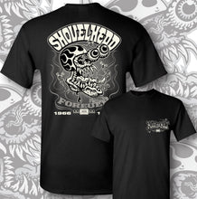 Load image into Gallery viewer, SHOVELHEAD ZED ~ Gray - Short Sleeve Tee - BLACK