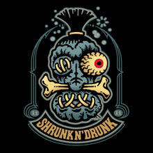 Load image into Gallery viewer, SHRUNK N' DRUNK - Hoodie - Black