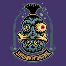 Load image into Gallery viewer, SHRUNK N' DRUNK - Short Sleeve Tee - Purple