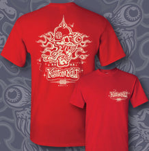 Load image into Gallery viewer, VON SKULLY ~ VINTAGE - Short Sleeve Tee - Red