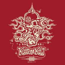 Load image into Gallery viewer, VON SKULLY ~ VINTAGE - Short Sleeve Tee - Red